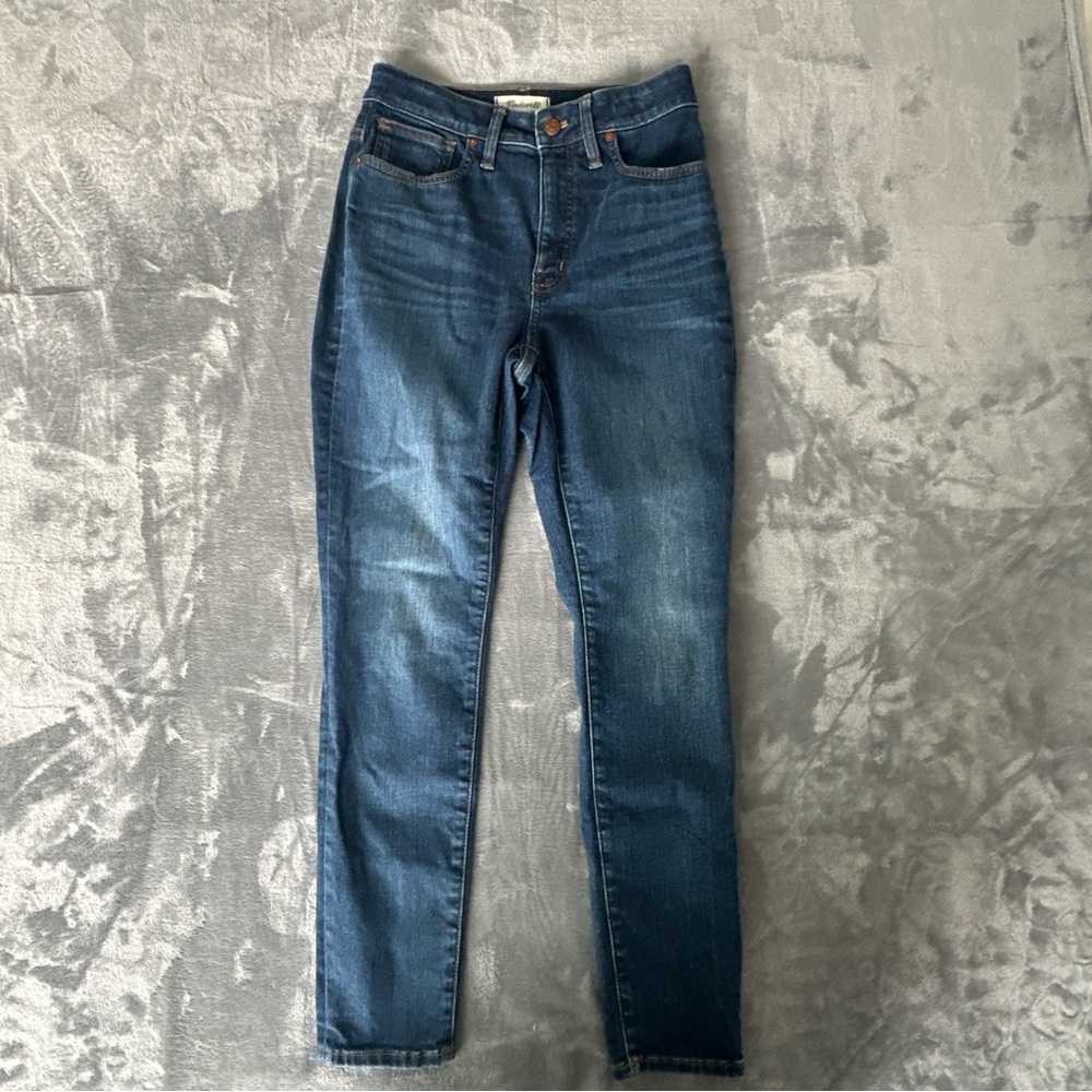 Madewell Womens Curvy High-Rise Skinny Jeans Size 28